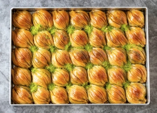 Taze Fırınlanmış 2500 Gr Midye Baklava Niğde pasta siparişi